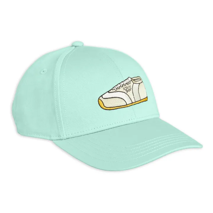Mini Rodini Casquette Sport Coton Bio | Bleu ciel