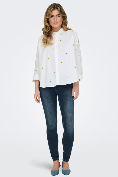 Only witte dames blouse