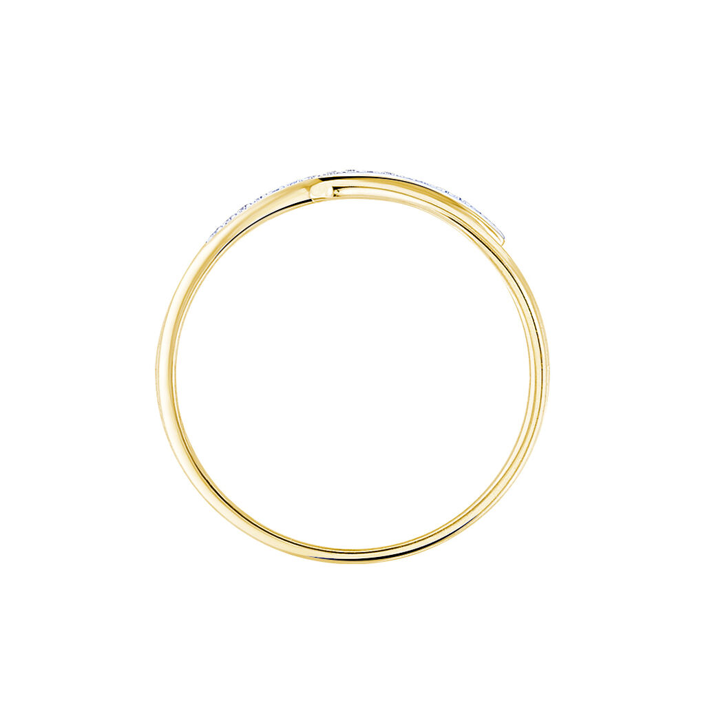 Bague Melia Or Jaune Diamant