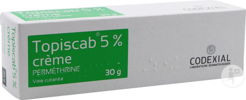 Topiscab 5% Traitement De La Gale Crème 30g