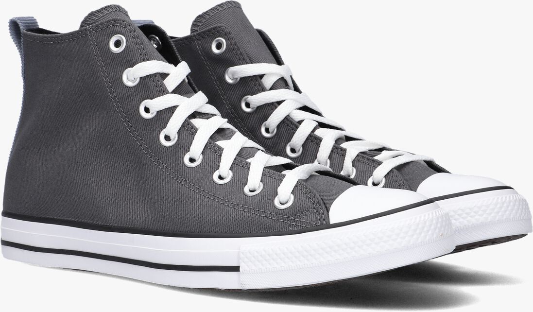 CONVERSE grijze converse hoge sneaker chuck taylor all star hi