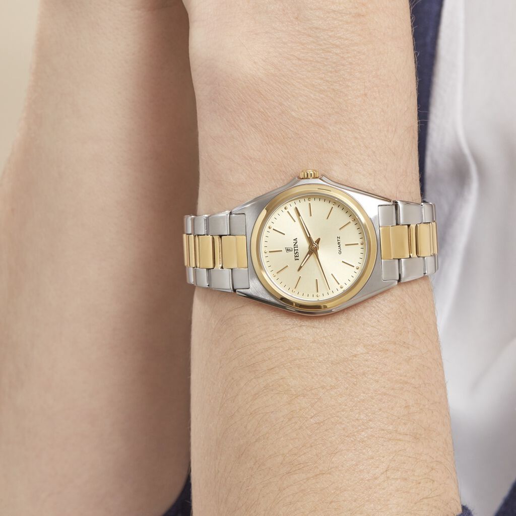 Montre Festina Classique Doré