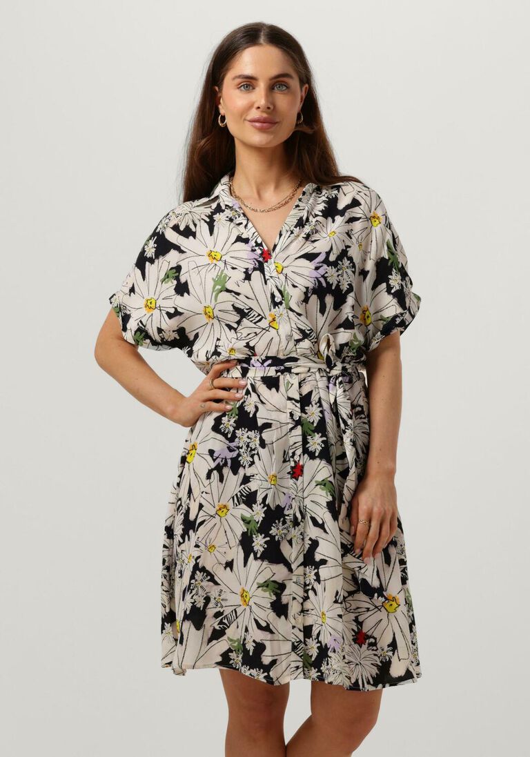 POM AMSTERDAM zwarte pom amsterdam mini jurk dress 7301