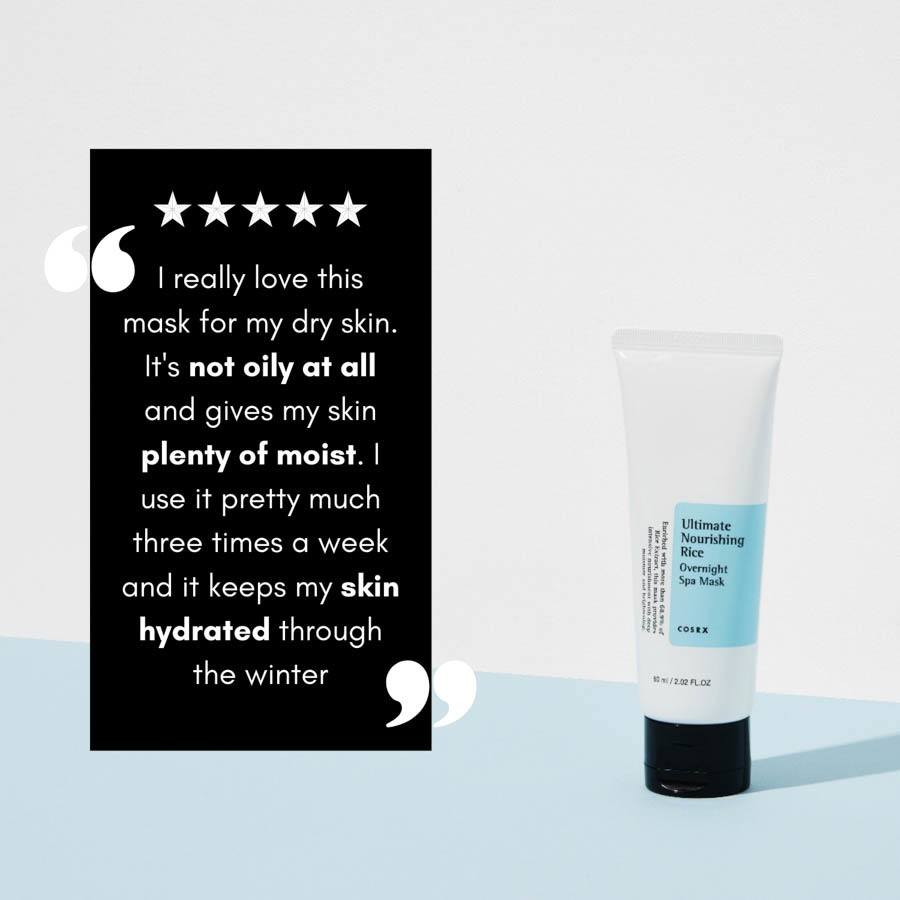 COSRX Ultimate Nourishing Rice Overnight Spa Mask 60ml