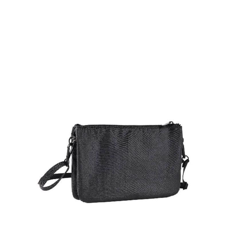 Sac bandoulière Emma 24 cm Creased Black