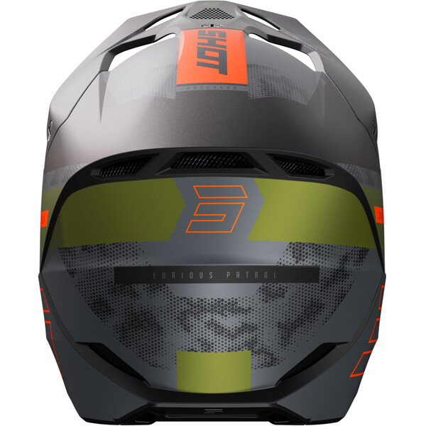 Shot - Casque Furious Patrol Noir / Gris / Kaki / Mat