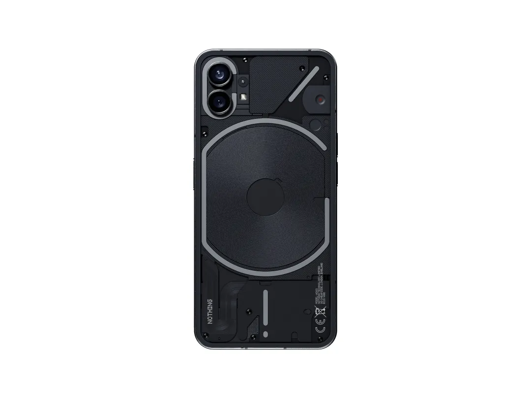 [OUTLET] - Nothing Phone (1) - 5G smartphone - dual-SIM - RAM 8 GB / Intern hukommelse 256 GB - OLED-skærm - 6.55