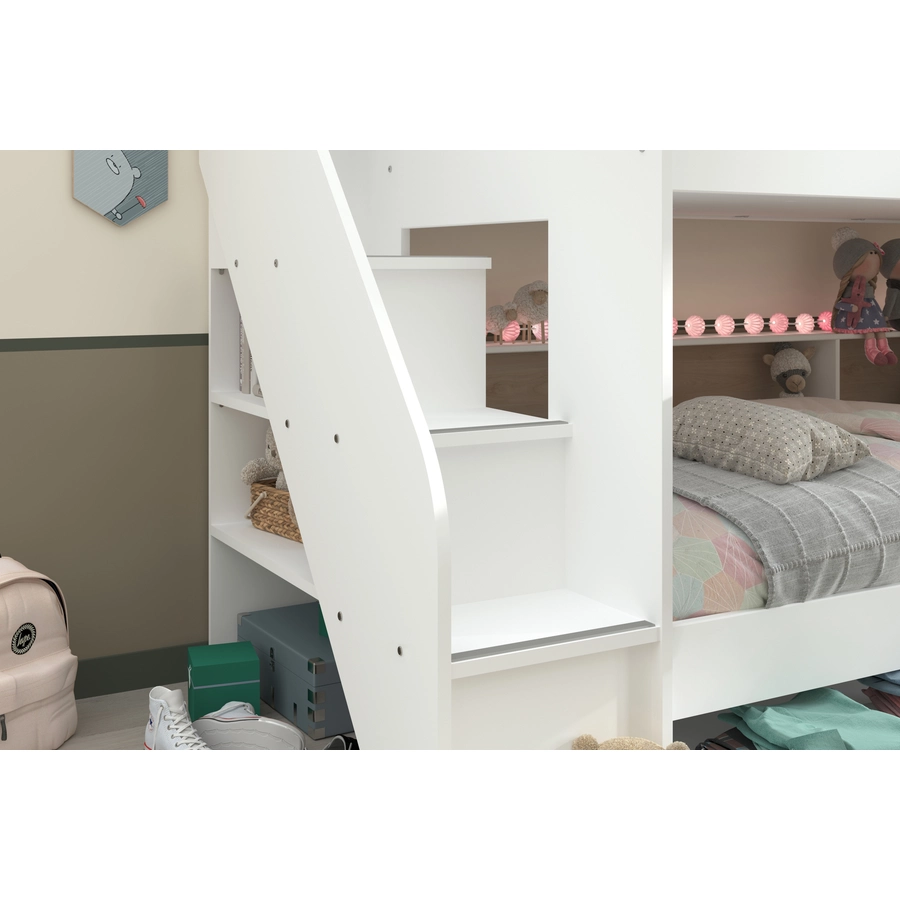Parisot Etagenbett mit Schubkasten Bibop 1 Jackson-Eiche Jackson-Eiche