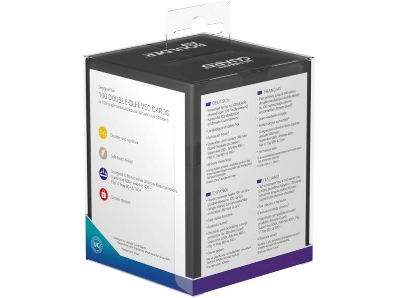 Ultimate Guard Kartenbox Boulder Deck Case Standardgrösse 1 Handliche und feste Kartenbox mit Soft-Touch-Oberfläche