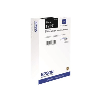 Epson T7551 - noir - cartouche d'encre originale