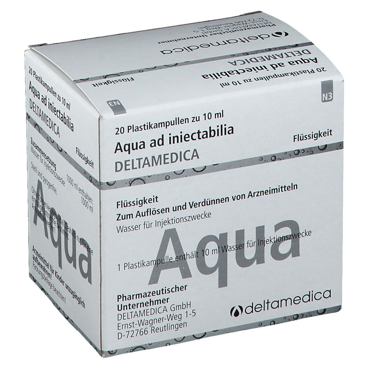 AQUA AD iniectabilia Plastik