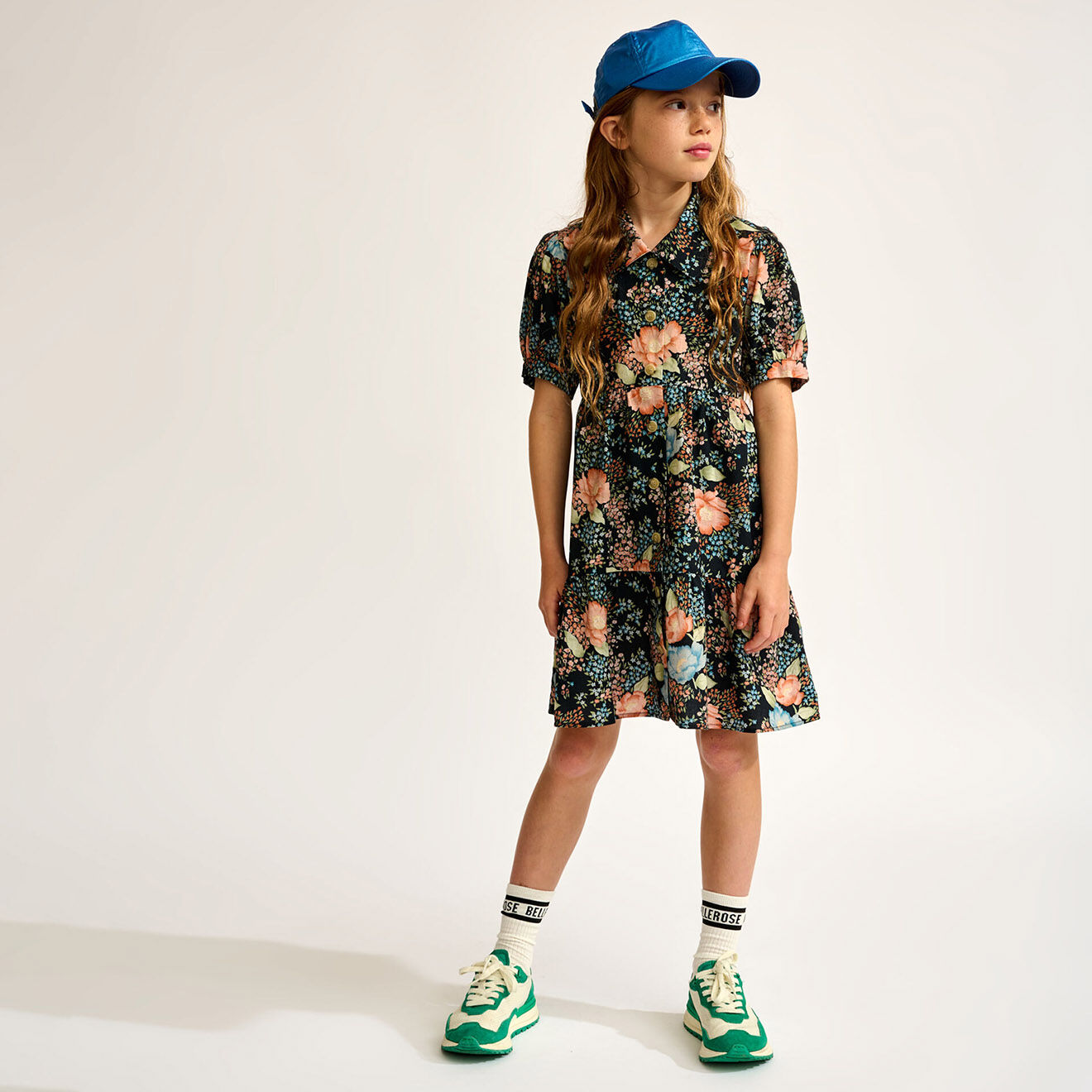 Bellerose Robe Acacia  imprimée multicolore
