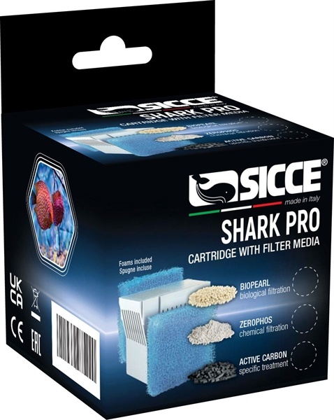Shark Pro Zerophos met Sponge 20ppi