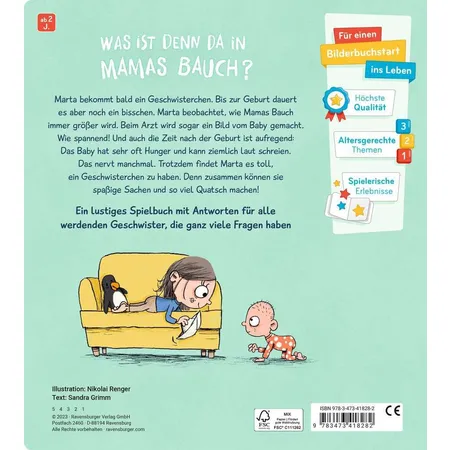 Ravensburger Und da drin ist ein Baby?