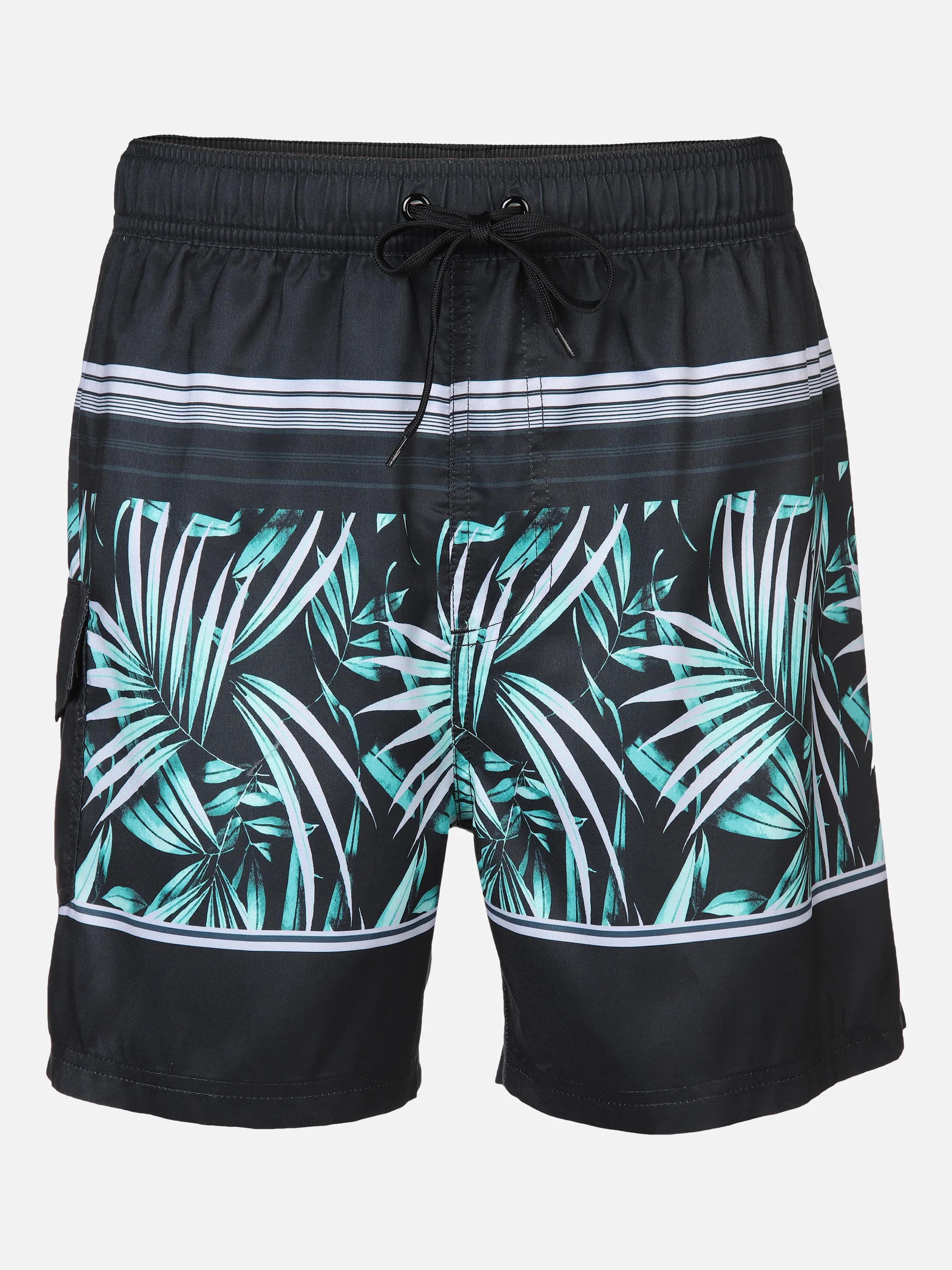Herren Badeshorts mit Alloverprint