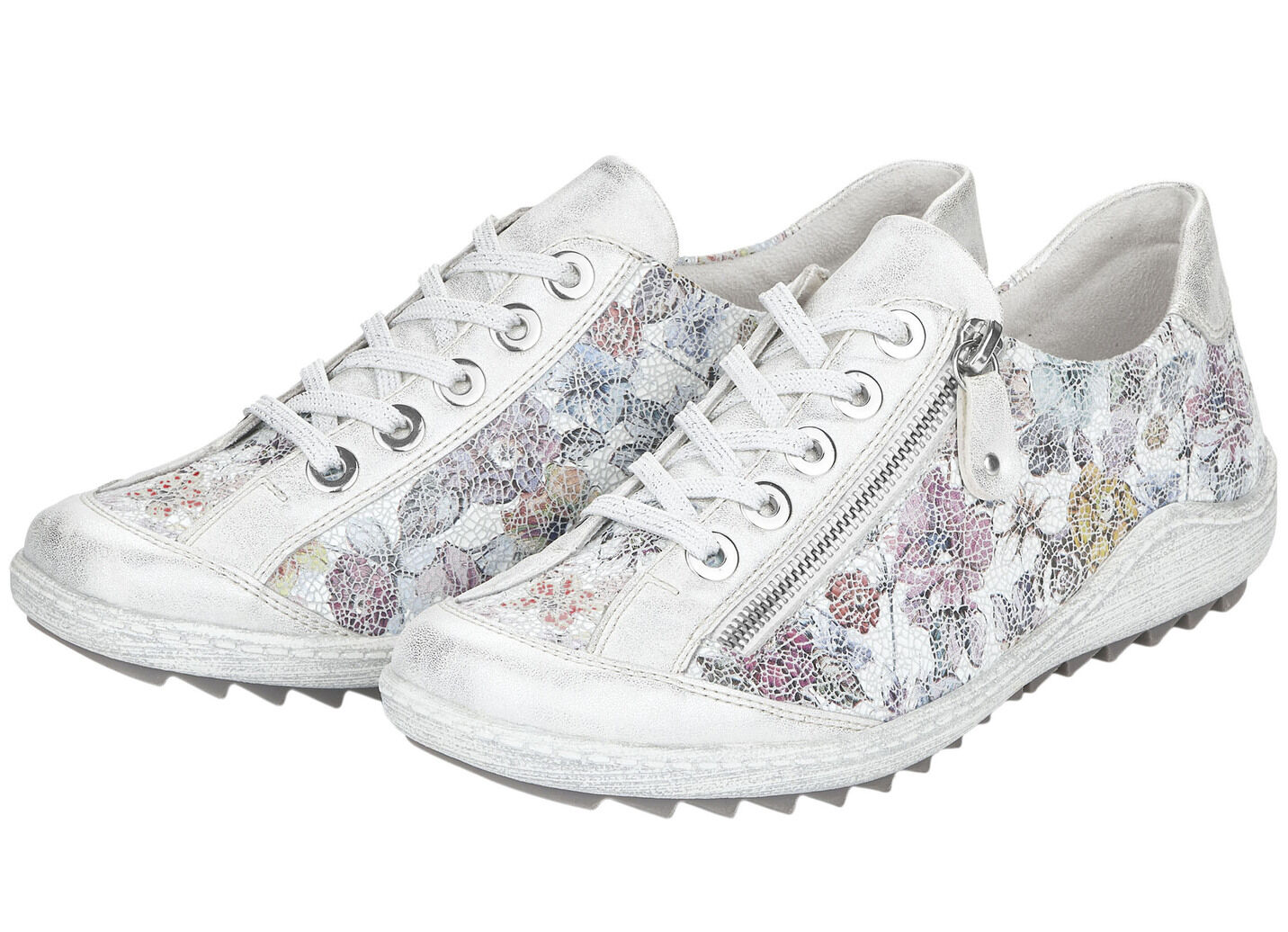 Remonte, elegante Damen-Sneaker, Weite G, mit Reissverschluss