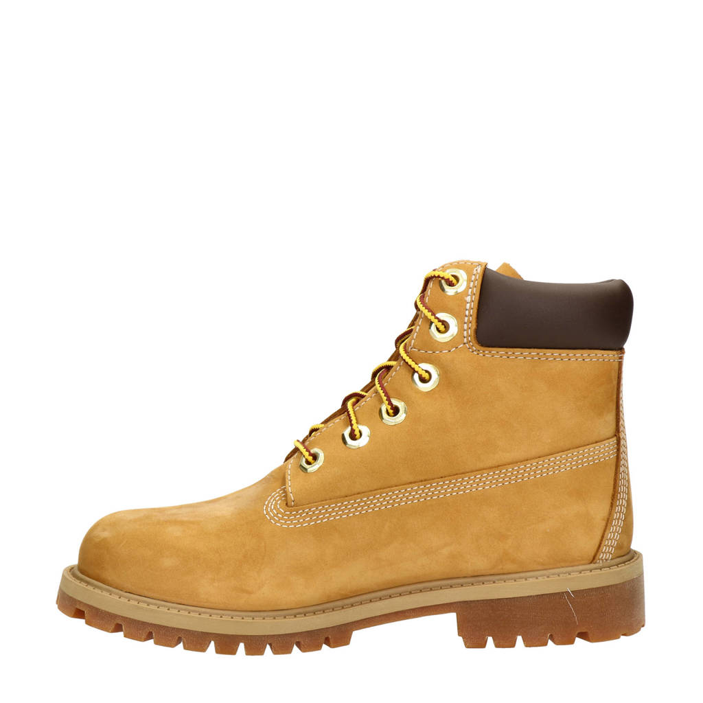 Timberland nubuck veterboots geel