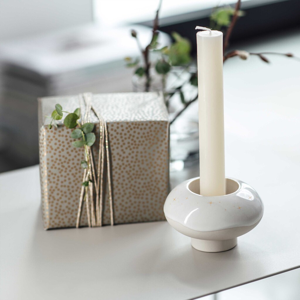 like. by Villeroy & Boch Kerzenhalter Donut Winter Glow ø 9,1 cm