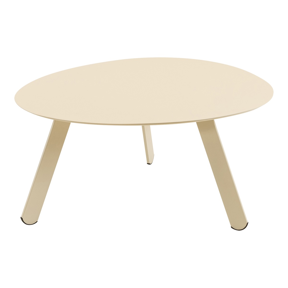 Bijzettafel Tiki 74x60x35,5cm creme