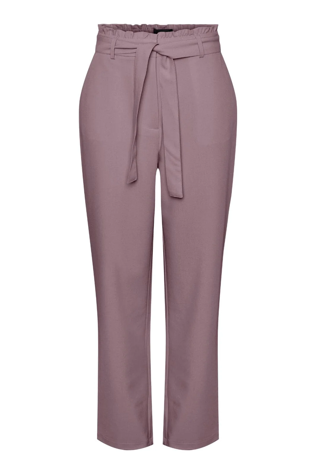Pieces Pcboss Paperbag Straight Pants 4103916 woodrose