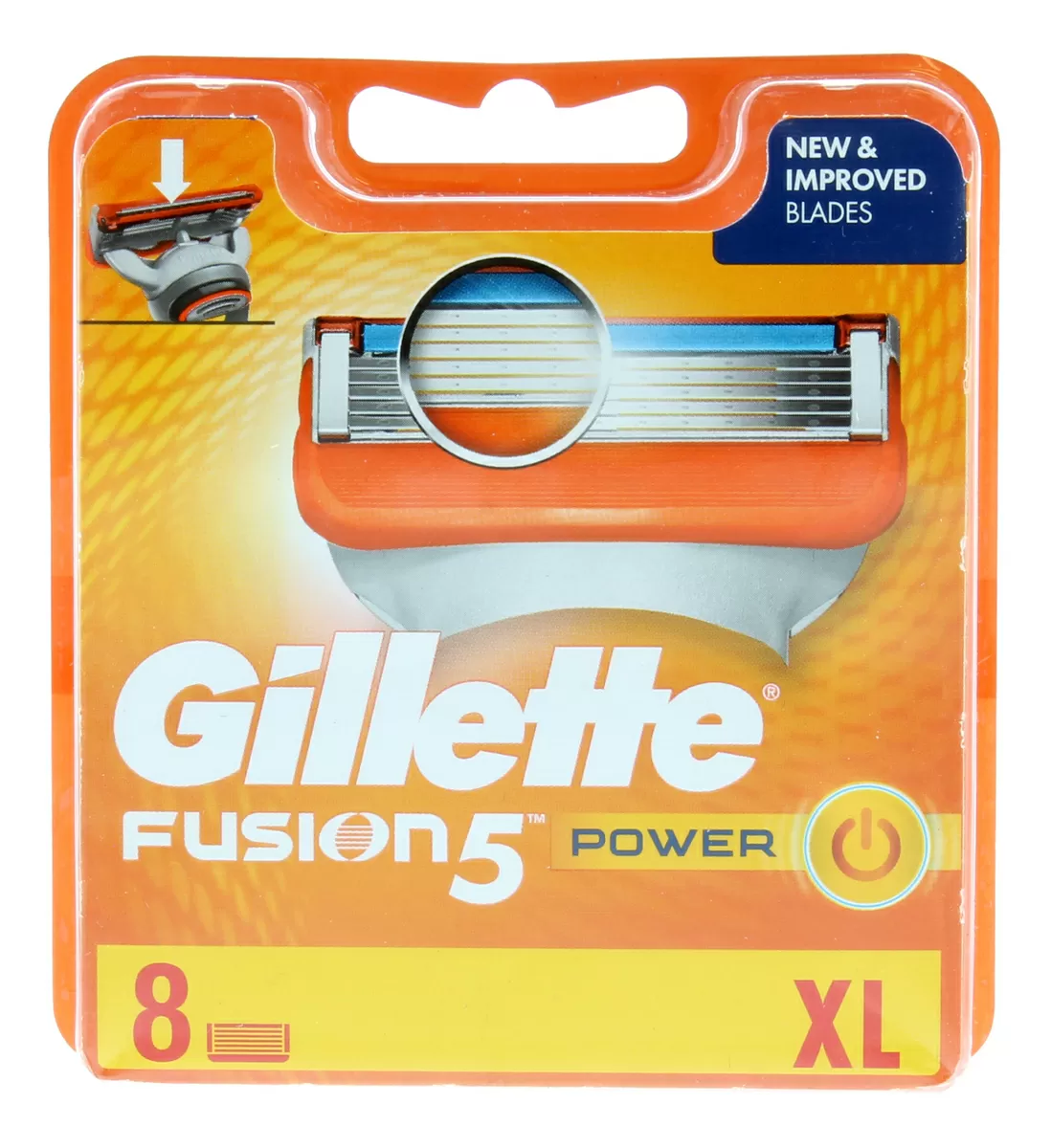 Gillette Fusion Power Barberblade - 8 stk.