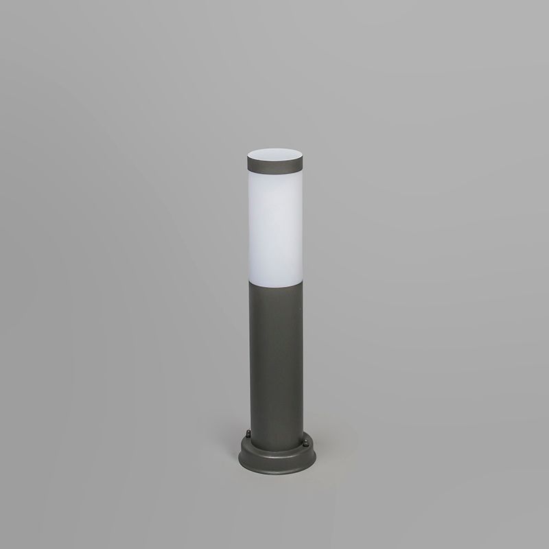Buitenlamp paal antraciet 45 cm IP44 - Rox met grondpin en kabelmof