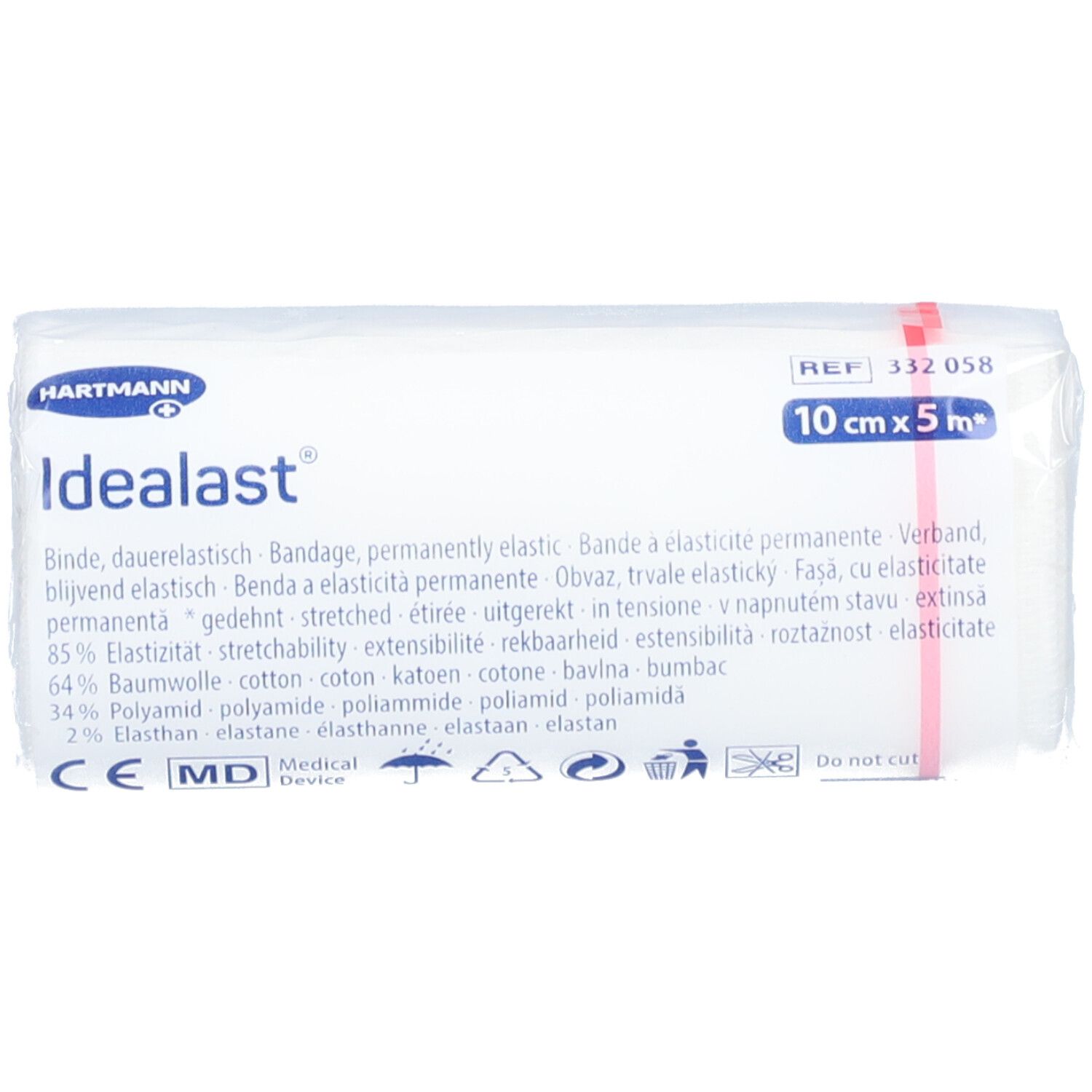 Idealast® Universalbinde 10 cm x 5 m weiß
