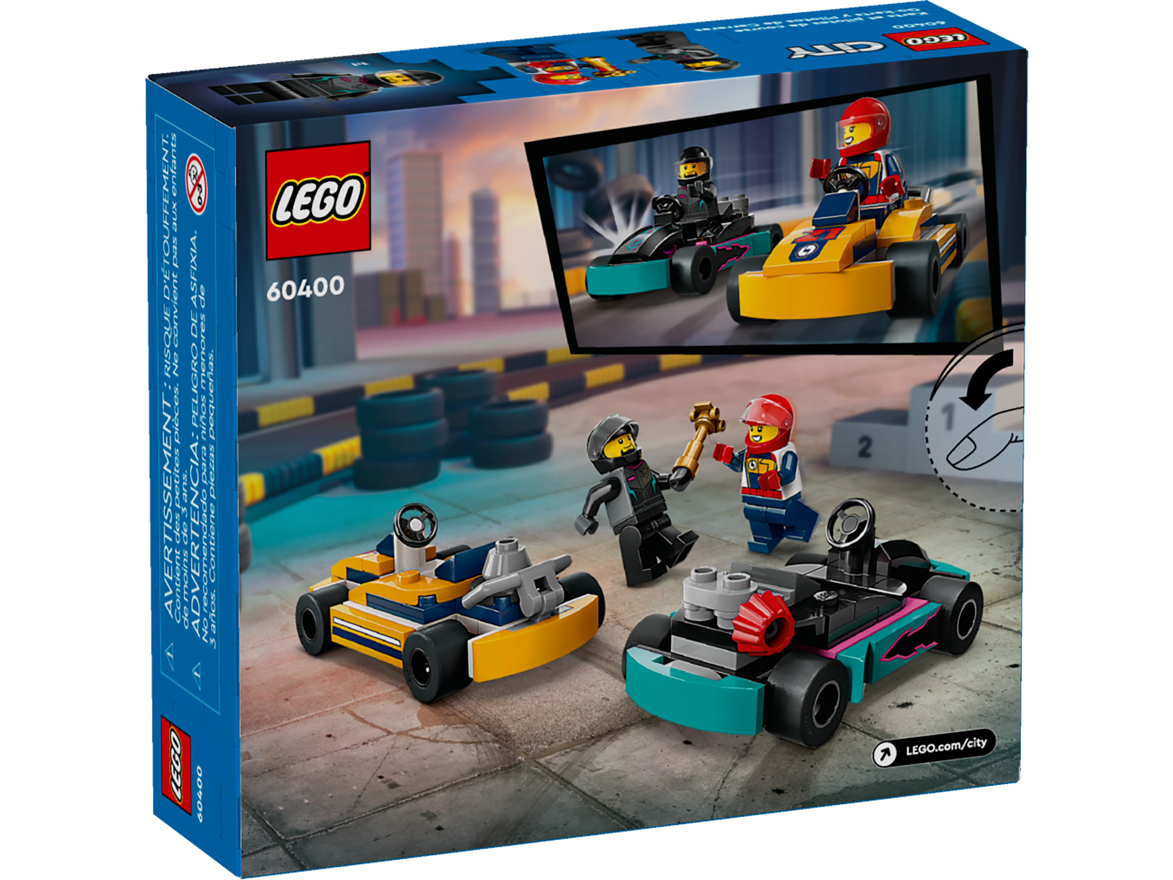 Karts e pilotos de corrida 60400