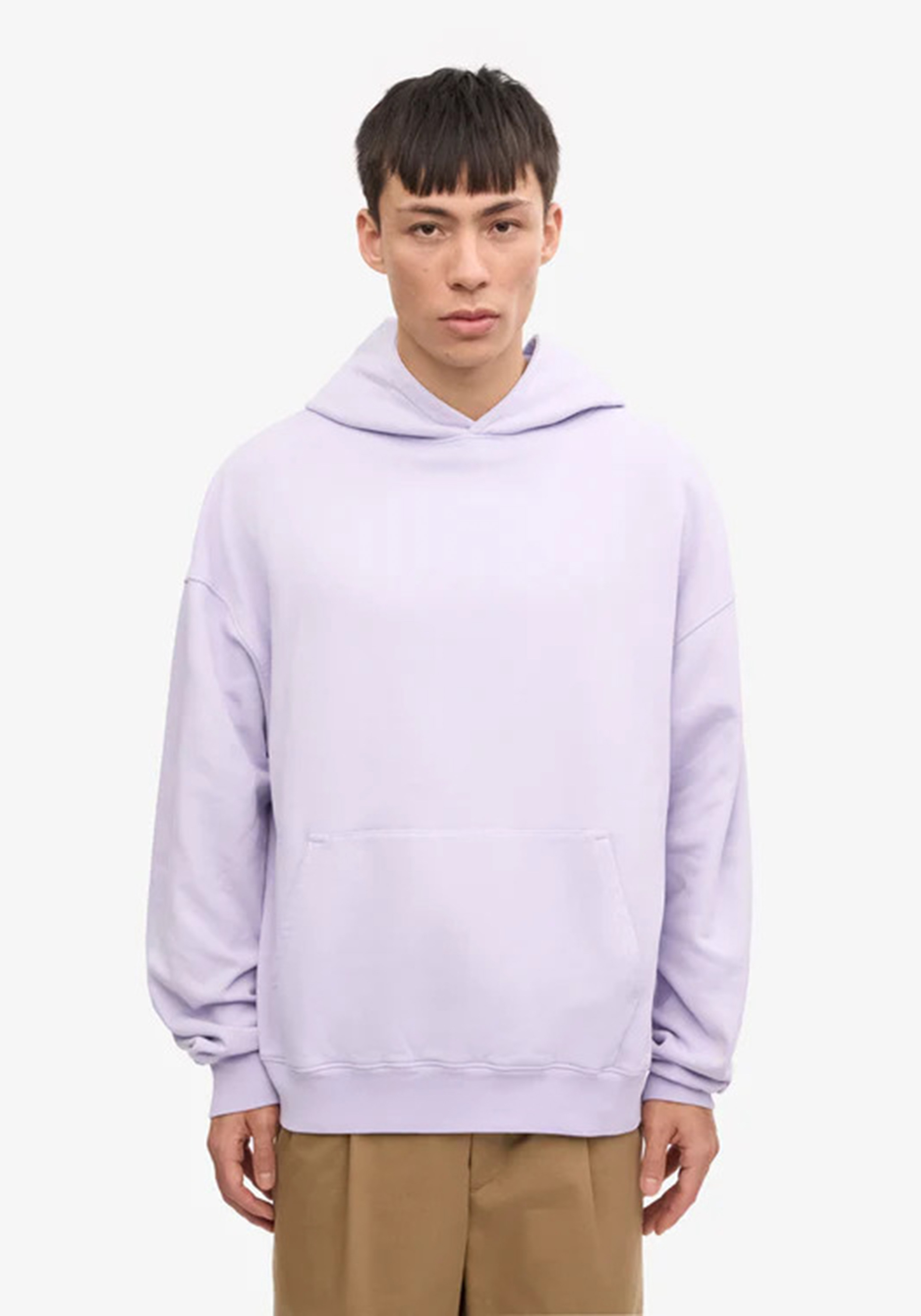 Colorful Standard Oversized Hoodie Soft Lavender