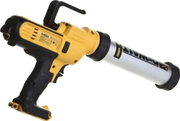 DeWALT DCE571N, Pneumatisk fugepistol, Gul, 400 ml, 295 kg, 475 mm, 305 mm