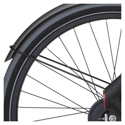 Cortina Tige de garde-boue arrière 28 Blau shadow argent mat