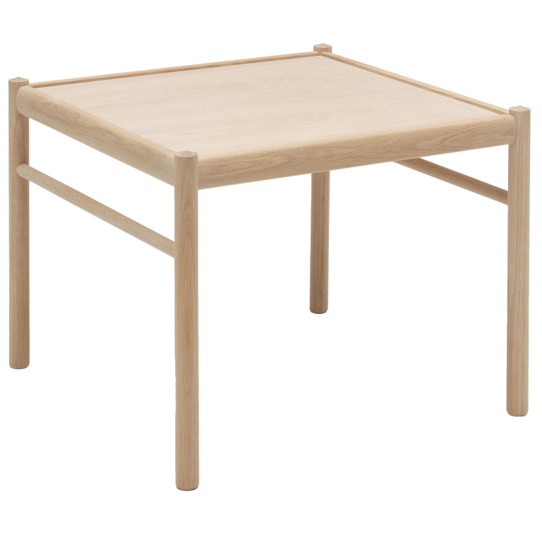 Carl Hansen & Son OW449 Colonial salontafel 60x60 wit geolied eiken