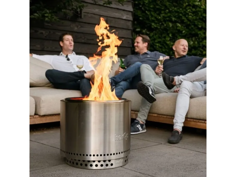herQs Smokeless FirePit - Blaze