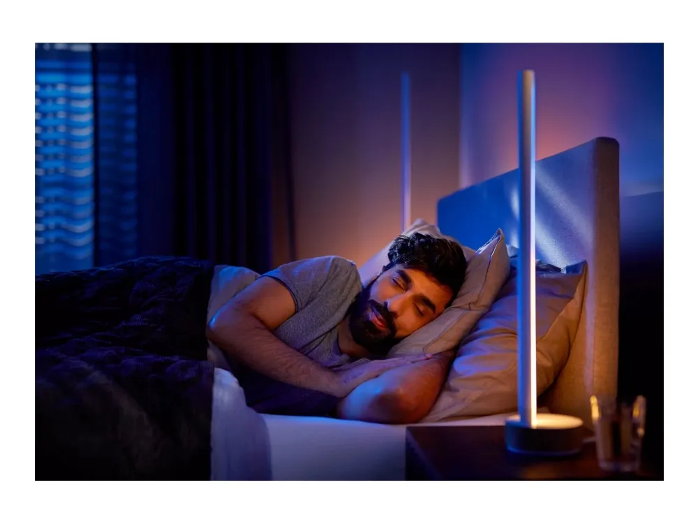 Philips Hue White and Color Ambiance Signe gradient - Bordlampe - Oak