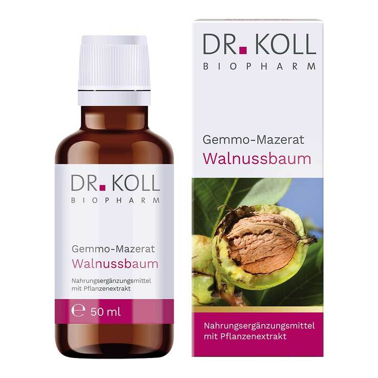 Gemmo-Mazerat Walnussbaum Dr. Koll Juglans regia Tropfen, 50 ml