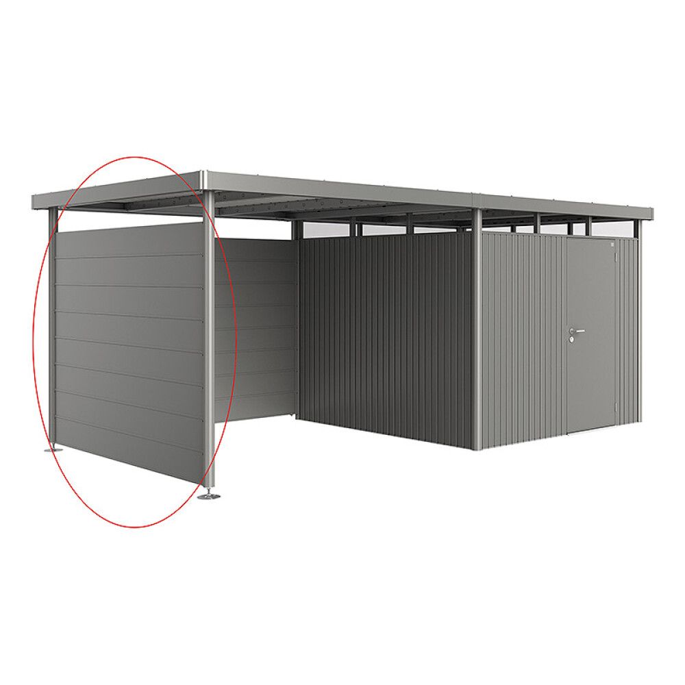 SIDEVEGG BIOHORT HIGHLINE H4 KVARTSGRÅ