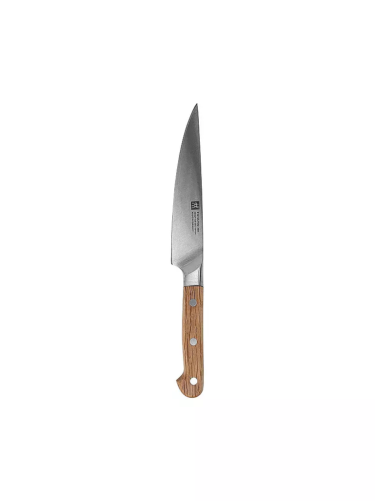 ZWILLING Messerset 3-teilig PRO WOOD Steineiche braun