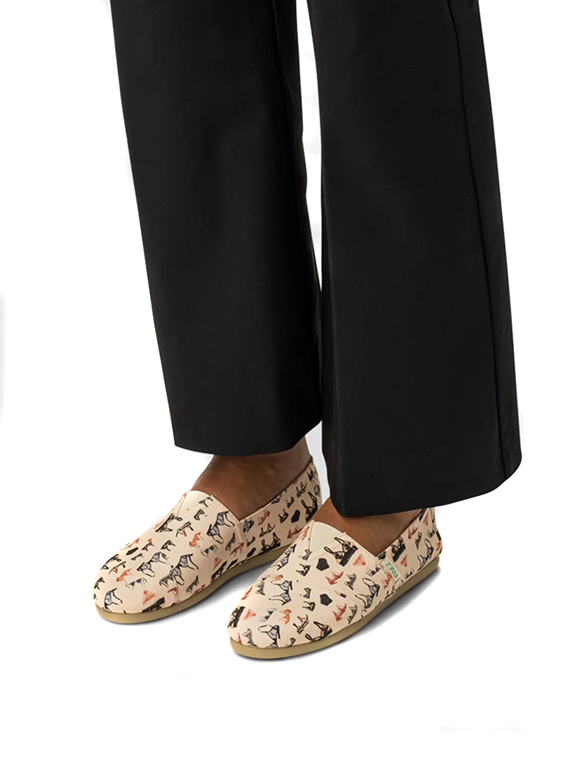 Ladies' Print Liberation Curvy Alpercatas