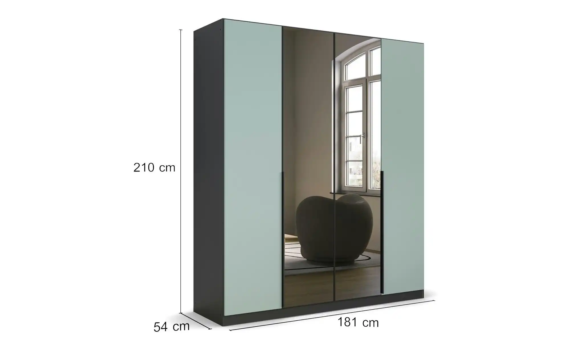 Drehtürenschrank