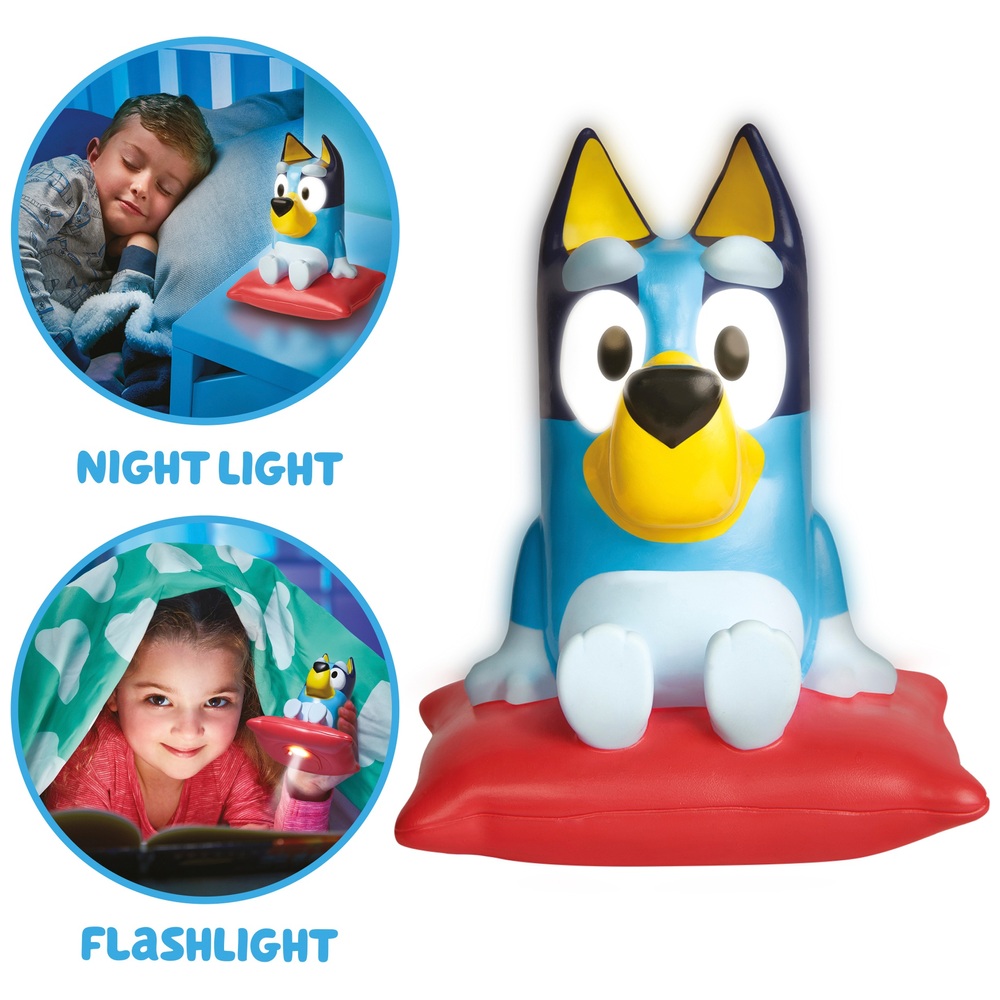 GoGlow Bluey Nachttischlampe und Taschenlampe in einem