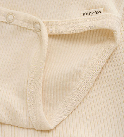 Minymo Body k/ä - Rib - White Swan