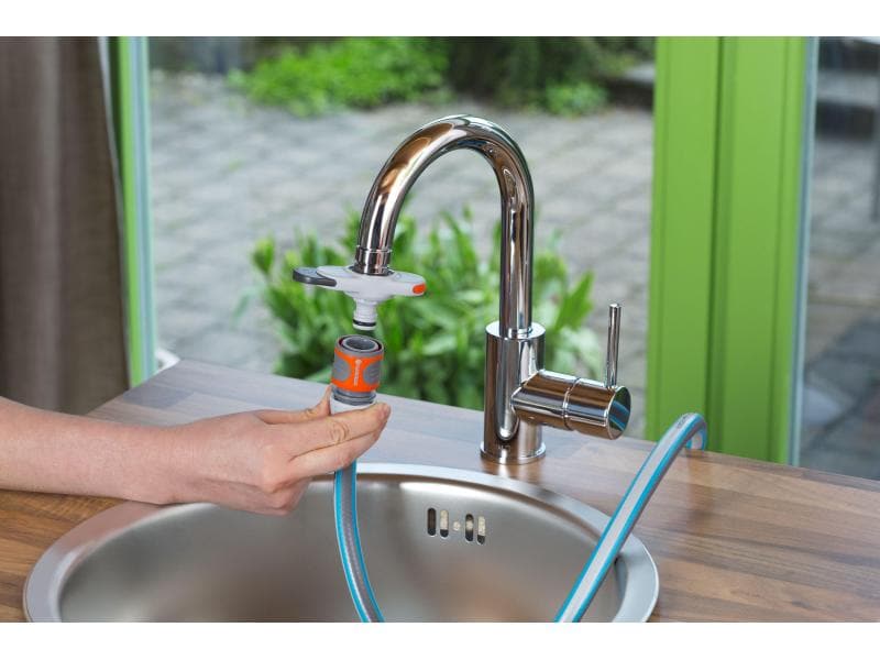 GARDENA Hahnverbinder M 24/M 22 für Indoor-Wasserhähne Hahnverbinder für Indoor-Wasserhähne