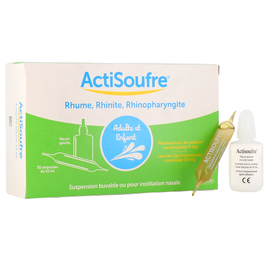 Actisoufre - 30 ampoules