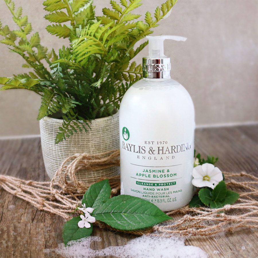 Baylis & Harding Jasmine & Apple Blossom Luxury Anti-Bacterial Hand Wash 500ml
