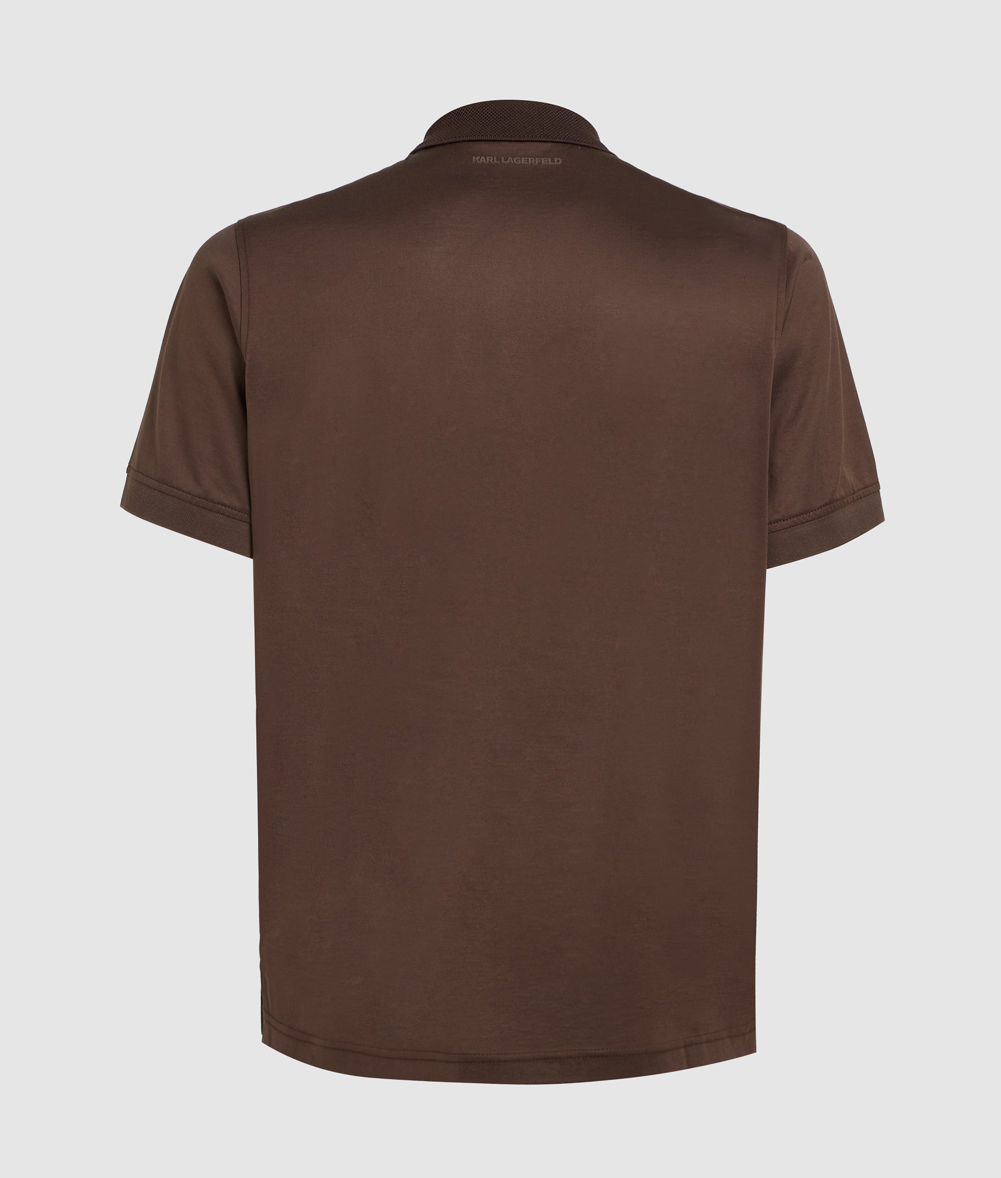 Vierkante Polo met drukknopen