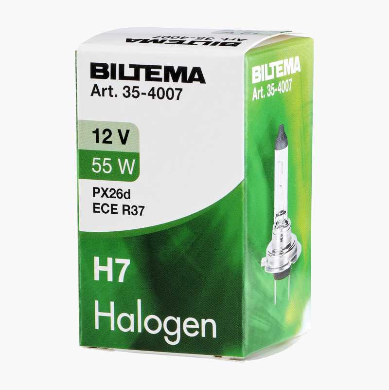 Halogenpære H7, 12 V, 55 W