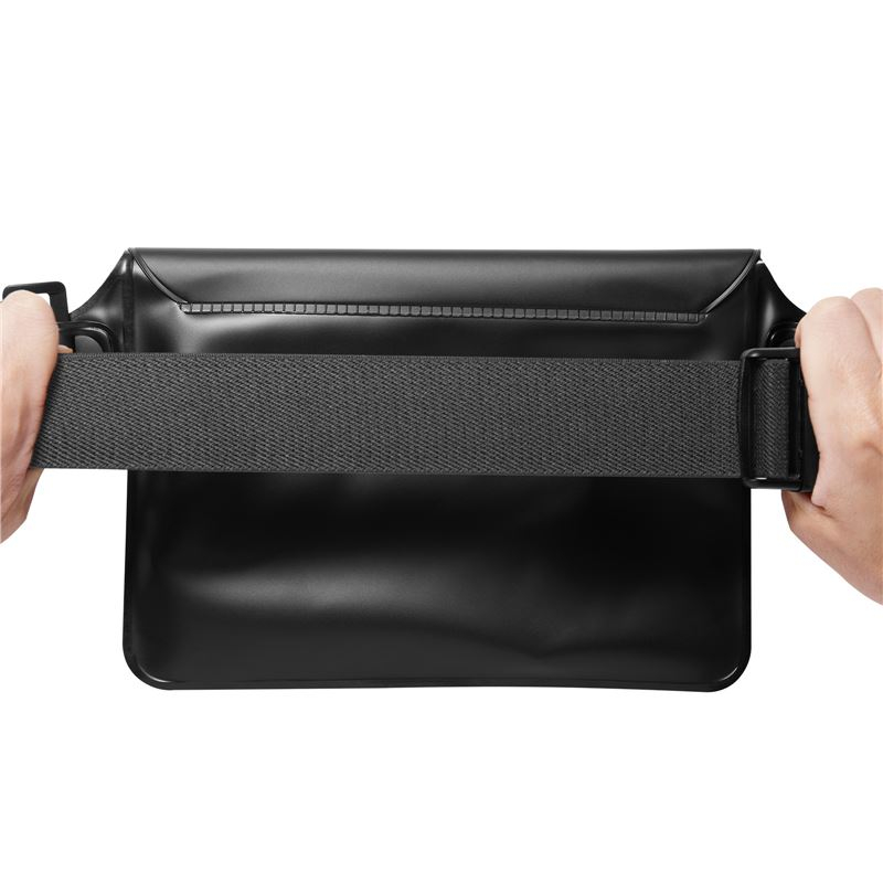 Universal Wasserdichte Bauchtasche AquaShield IPX8 (AMP04532) - Schwarz