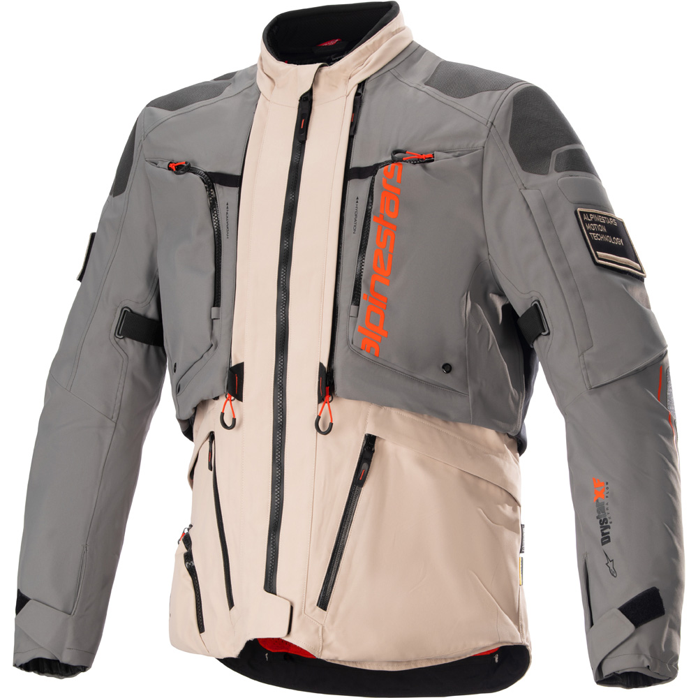 Alpinestars - Veste AMT-10R Drystar® XF Gris / Sable / Orange