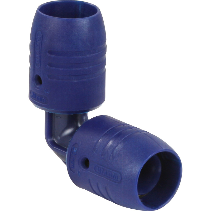 Wavin SmartFIX PPSU kniekoppeling 90° 20mm