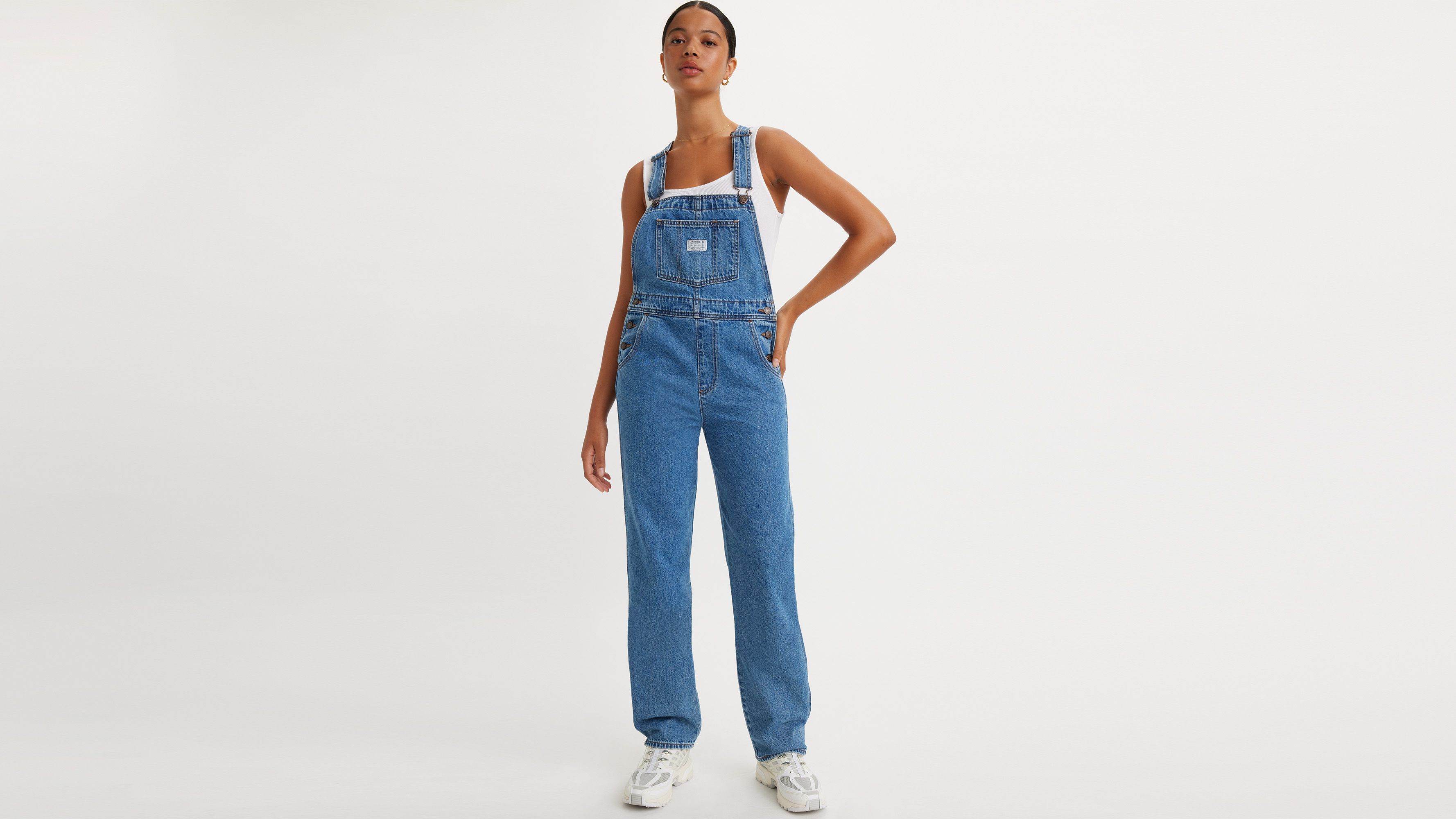 Salopette vintage denim - Foolish Love - Bleu